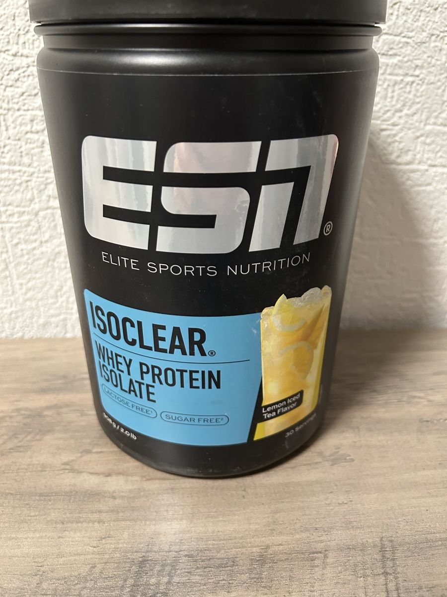 Esn Cibi & Specialità: ESN Isoclear Whey Protein Lemon Ice Tea – Nuovo e nell'imballaggio originale da Wettswil venduto da mwo_dh8j