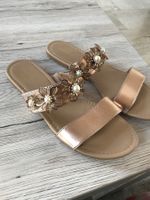 Sandalen Roségold NEU