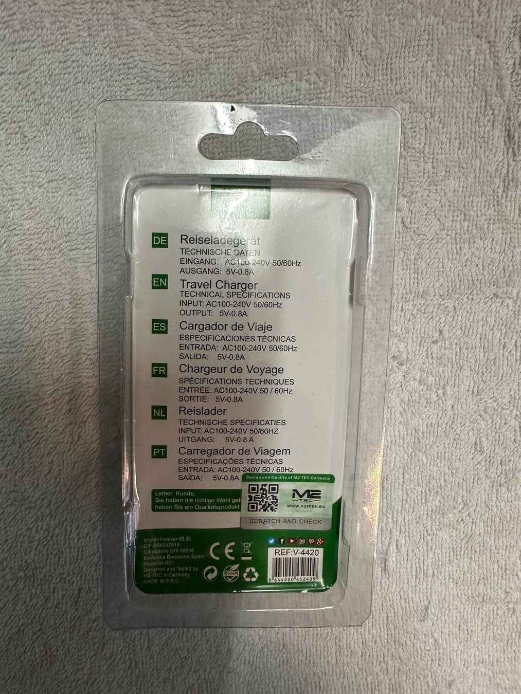 Caricabatterie: Micro Travel Charger – Nuovo e nell'imballaggio originale da Thörishaus venduto da zimtfein 1