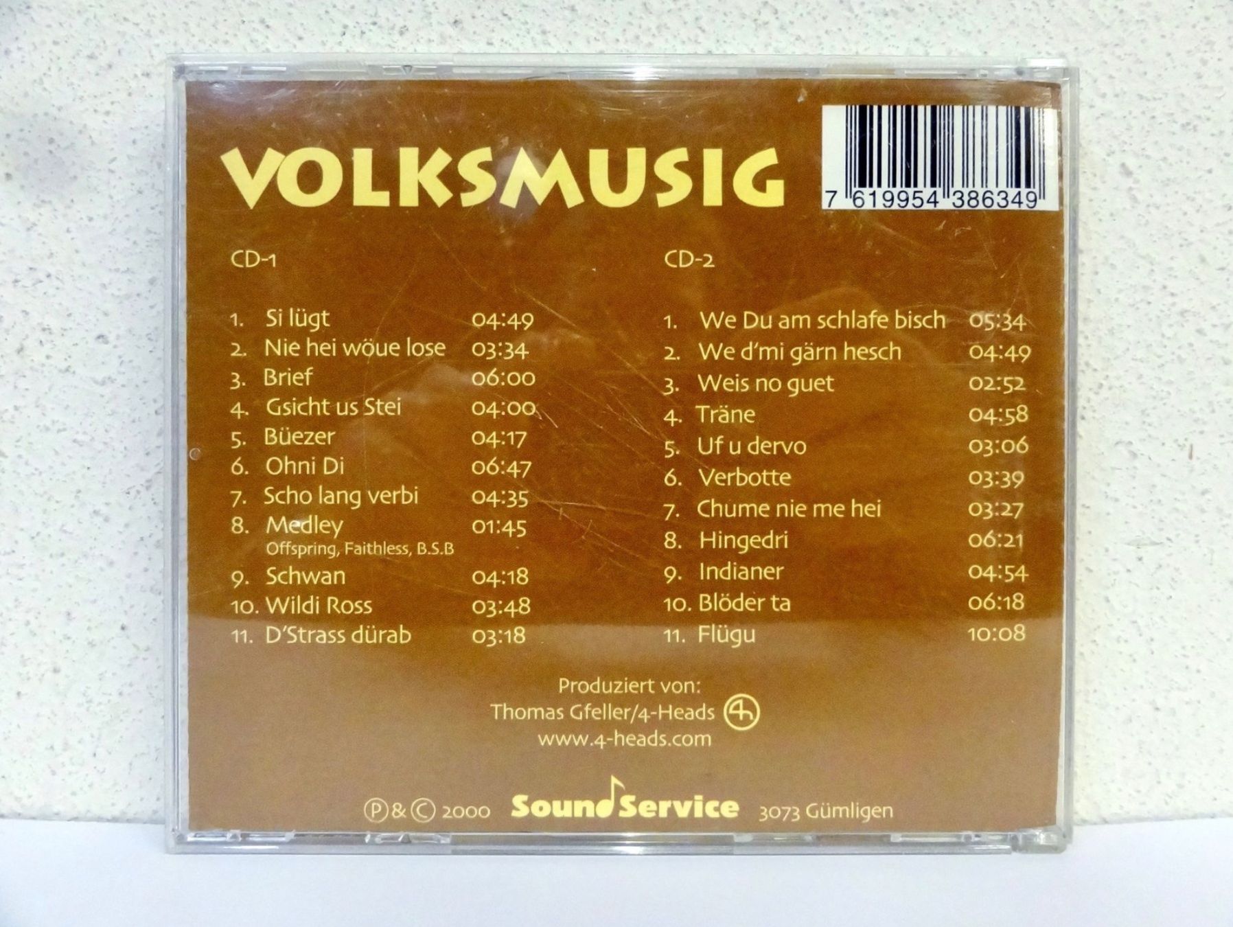 CD: 2 CD GÖLÄ & BÄND / VOLKSMUSIG – Usato da Kerzers venduto da djstarsky73 1