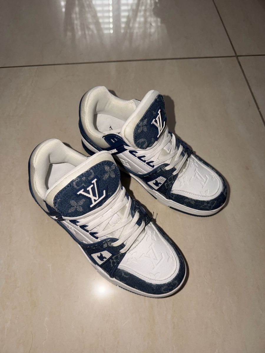 Scarpe da uomo: Louis Vuitton Sneaker Trainer blau weiss – Nuovo (secondo la descrizione) da Niederlenz venduto da fiz_87fv 2