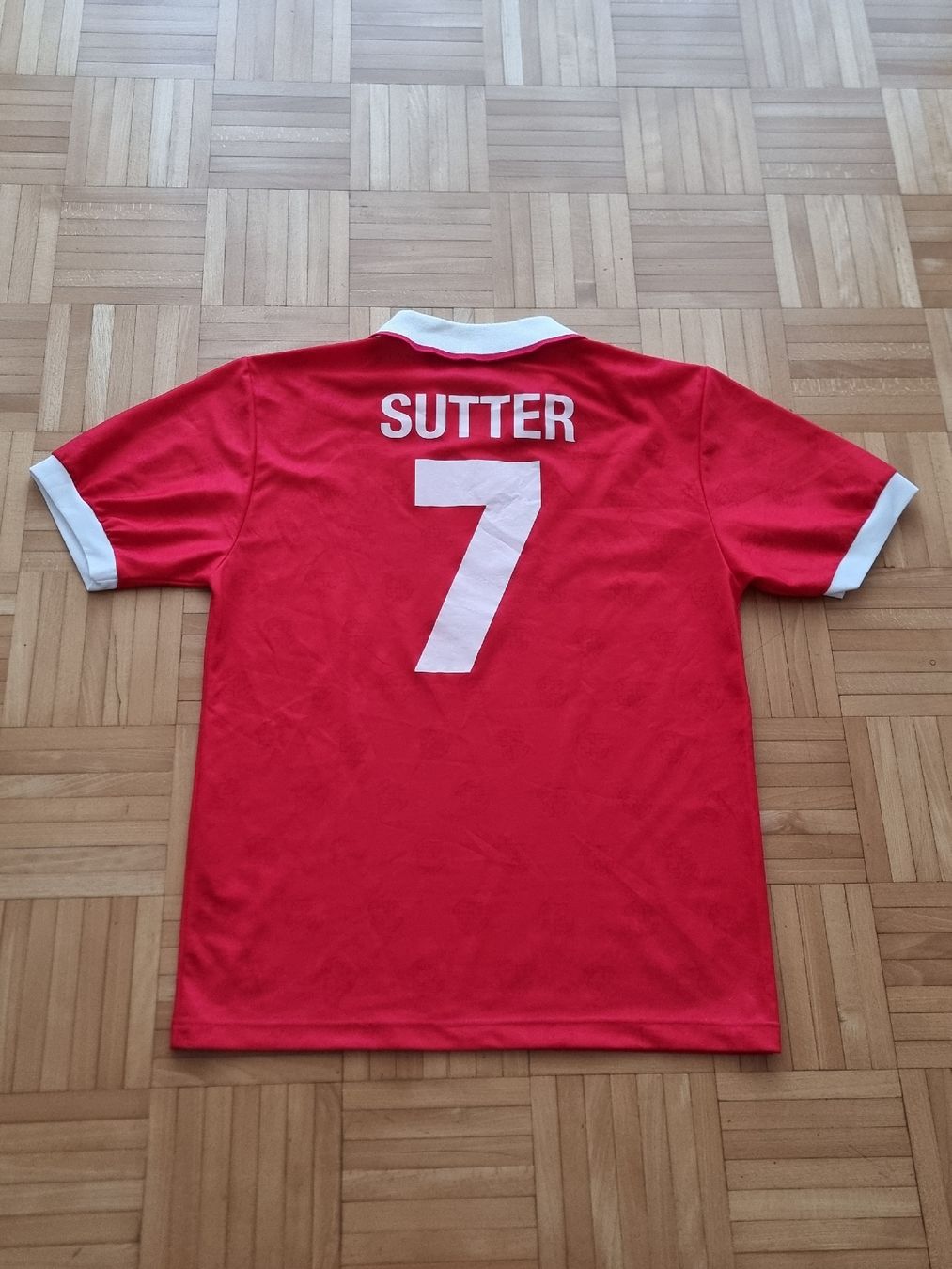 Schweizer Nati Leibchen & Hosen: Alain Sutter / Schweiz 1992 Heimtrikot – Gebraucht aus Suhr von SariLacivert1907 1