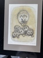 Fritz Hug Lithogaphie, Igelfamilie