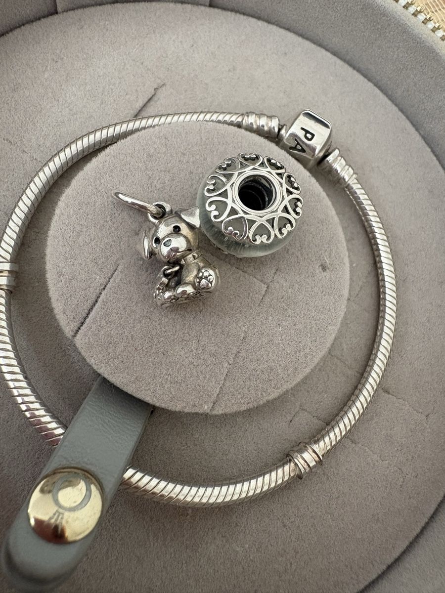 Pandora Bracciali & Braccialetti: Pandora bracelet with charms – Usato da Neuenhof venduto da Kristine.Mike 1