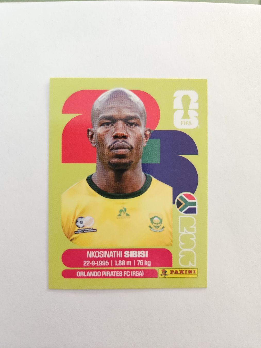 Panini Carte collezionabili: Panini Sticker 2026 Nkosinathi Sibisi RSA 10 – Nuovo (secondo la descrizione) da Suhr venduto da Aylou