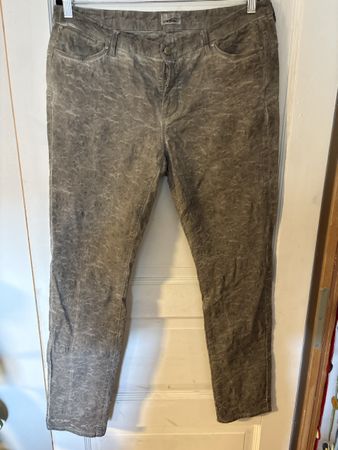 VON ZEITEN Hose Grösse 42/44 Grau Neuzustand