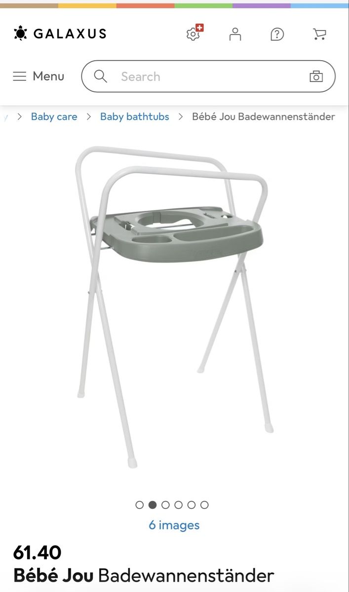 Tutto per il bagno: Bébé Jou Badewannen mit Ständer – Usato da Wil SG venduto da hol_l26h 5