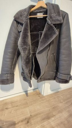Winterjacke grau ASOS