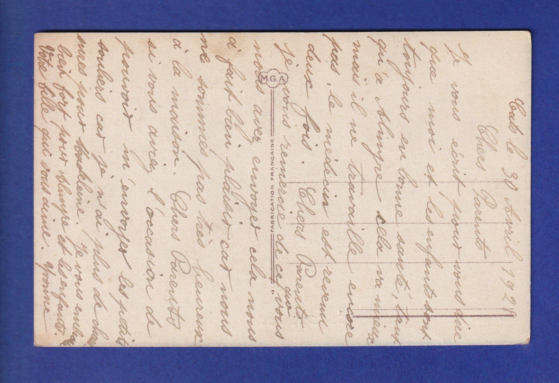 Cartoline postali: OISEAU - Hirondelles - Un baiser de Carentan – Usato da Pully venduto da nicecards-shop 1