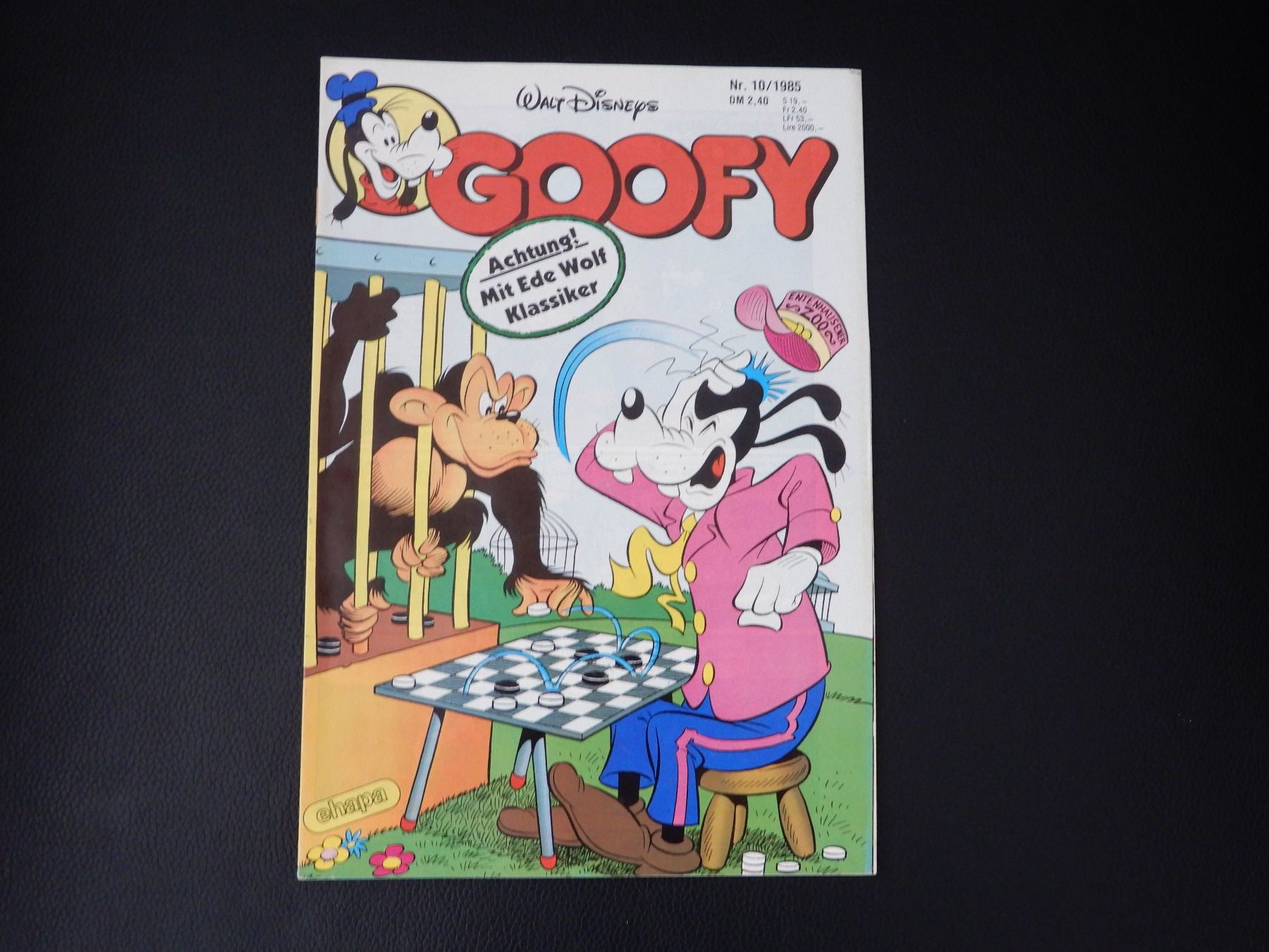 Fumetti: Goofy Disney Comic Nr. 10/1985 mit Ede Wolf – Usato da Staufen venduto da Bruneas