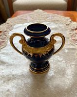 Vase Kobaltblau Gold