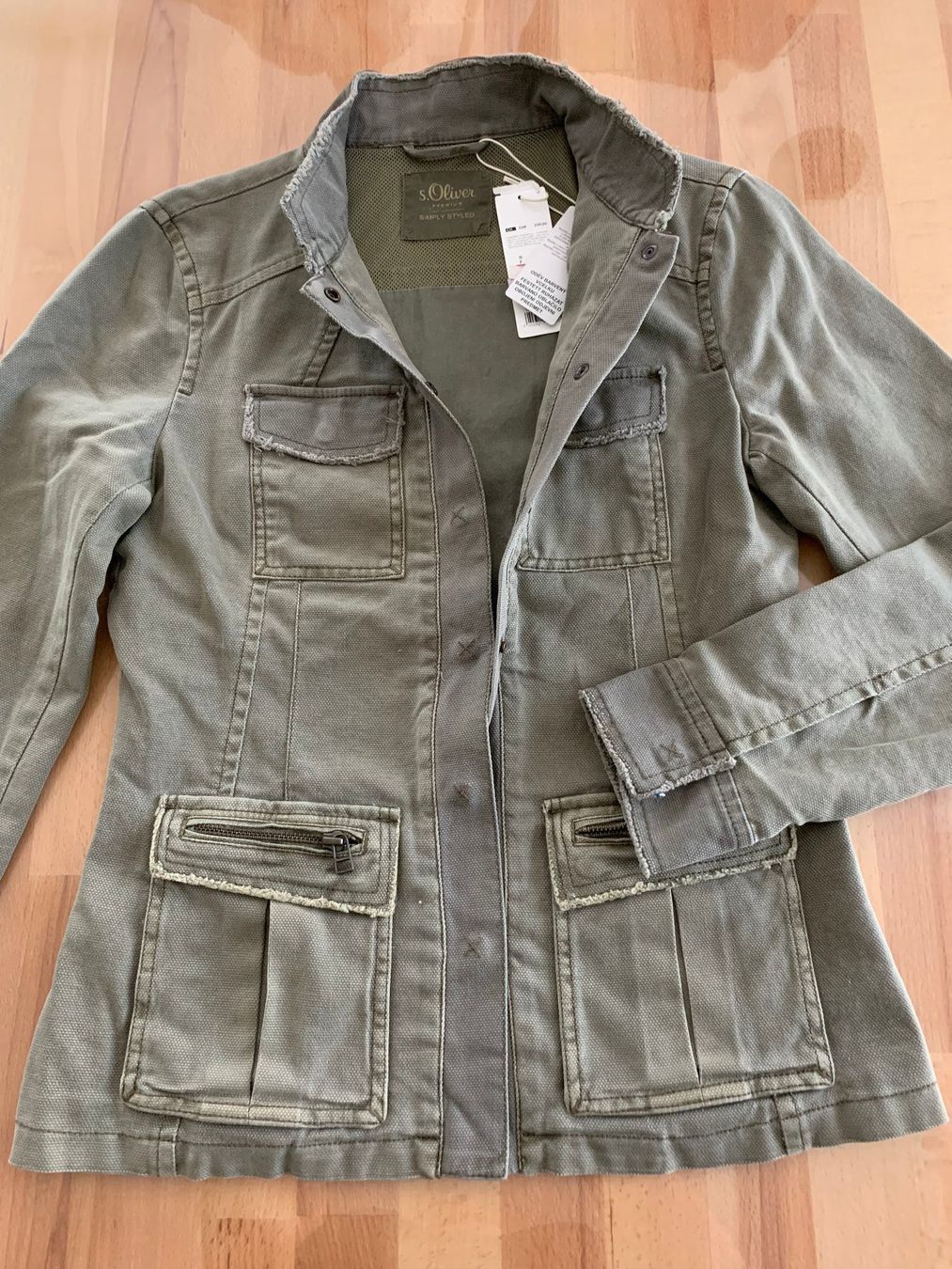 S.Oliver Giacche: Jacke s.Oliver premium Grösse 34 – Nuovo e nell'imballaggio originale da Wetzikon ZH venduto da EvisStore 1