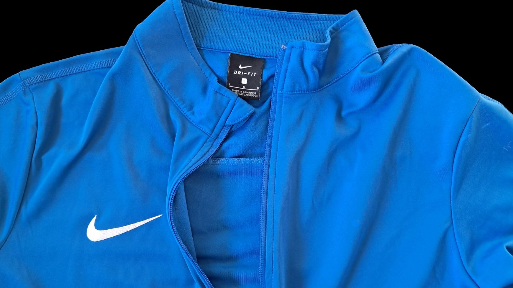 Nike Giacche: Nike Trainingsjacke blau Herren Gr. L – Usato da Uerikon venduto da Jeanne04 1