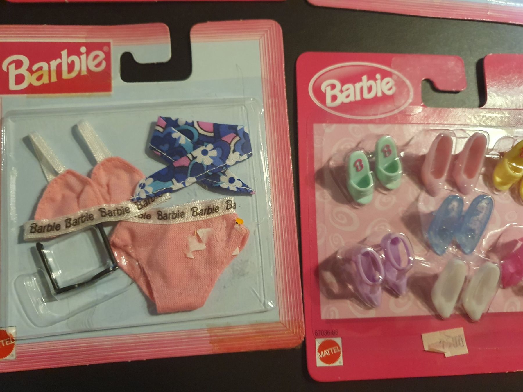 Bambole: Barbie 3 Kleider Sets & 3 Schuh Sets – Usato da Zürich venduto da summersand 2