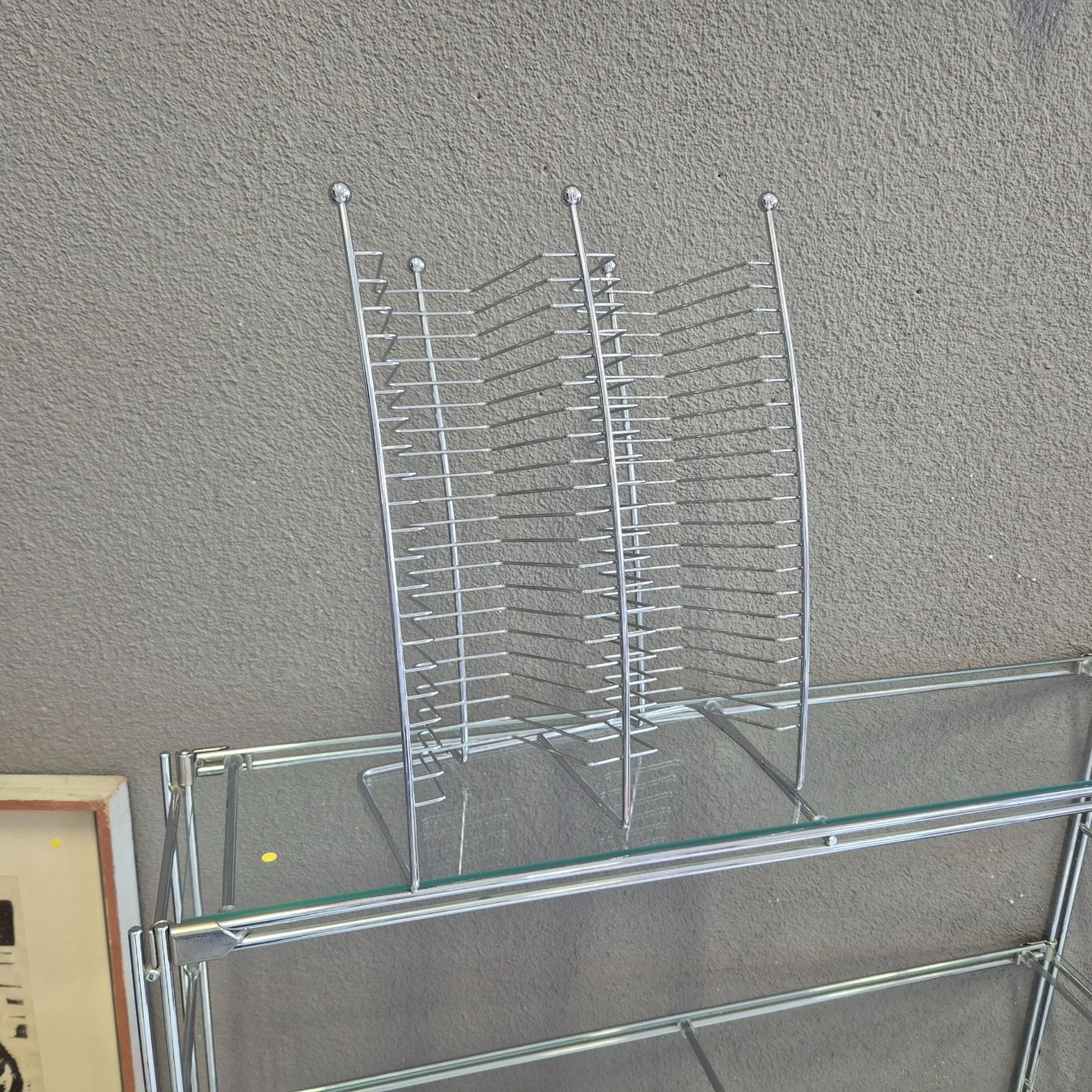Scaffali: CD-Ständer CD-Regal Metall Chrom Tisch- Regal 40 CD – Usato da Nottwil venduto da Wondewa-Shop 8