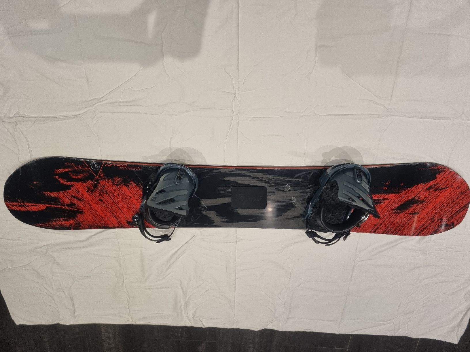 Snowboard Nitro Board: Nitro Pantera 165 Snowboard neue Salomon Bindung Freeride – Usato da Wünnewil venduto da Utan8
