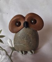 Eule Figur Naturstein Handgemacht  wunder schön sie Foto