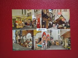 Lugano Tessin Via Pessina mehrbildrig