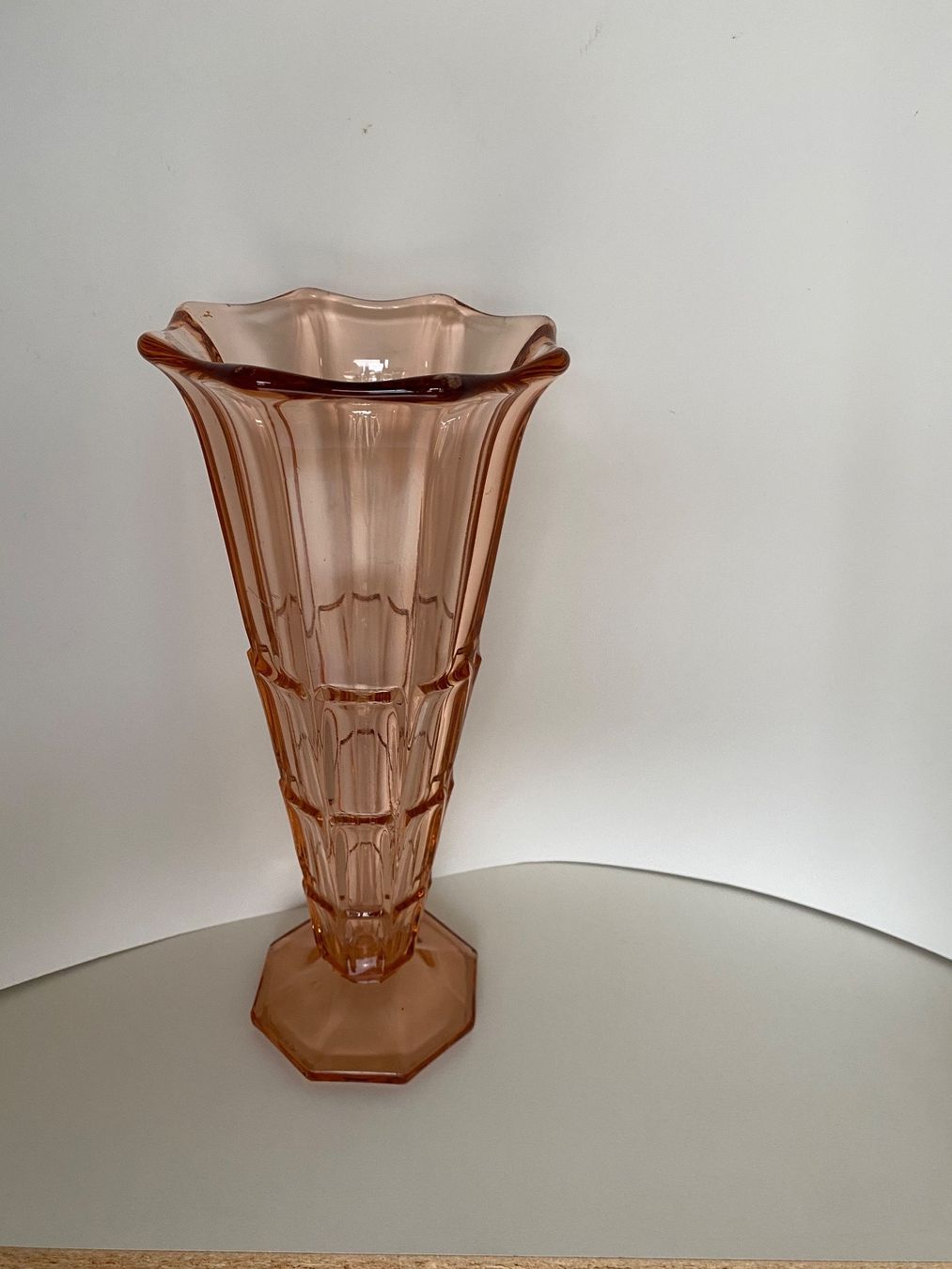 Vasen & Gefässe: Grosse  ART-DÉCO GLAS VASE - ROSALIN – Gebraucht aus Zürich von lesgarcons 3