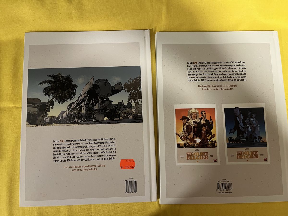 Comics: Das Gold der Belgier – Neu (gemäss Beschreibung) aus Oberentfelden von kar_sd97 1