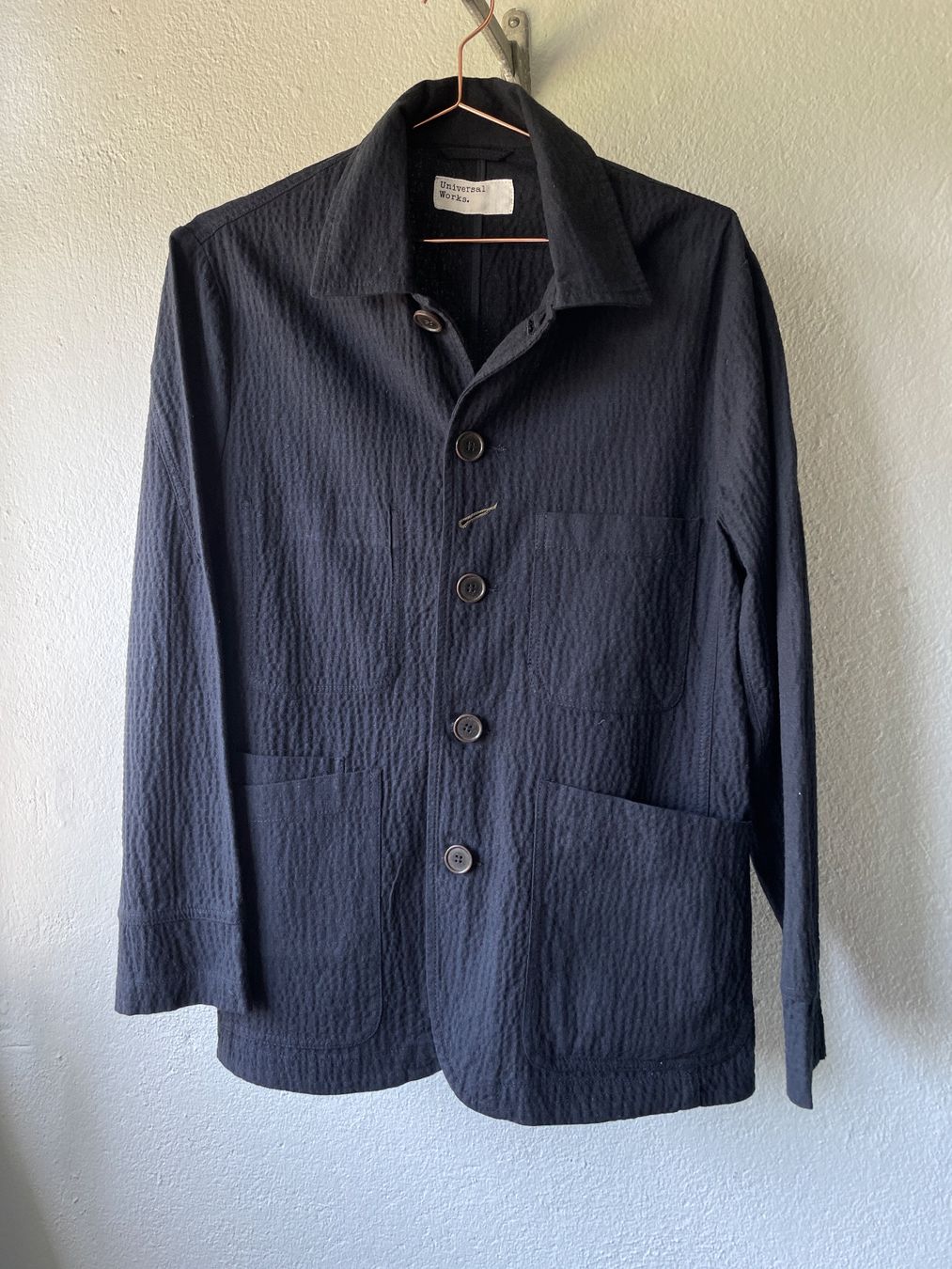 Giacche: Jacket / leichter Blazer Universal Works Gr. M navy – Nuovo (secondo la descrizione) da Zürich venduto da Nhpp