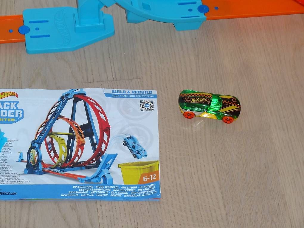 Spielzeuge: Hot Wheels Track Builder Looping Bahn – Gebraucht aus Diessenhofen von Stephanla52 1