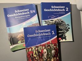 Schweizer Geschichtsbuch 1 2 3|4 Cornelsen Set 3 Bände