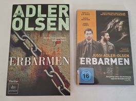 Jussi Adler Olsen: Erbarmen - Signiertes Buch + Film (DVD)