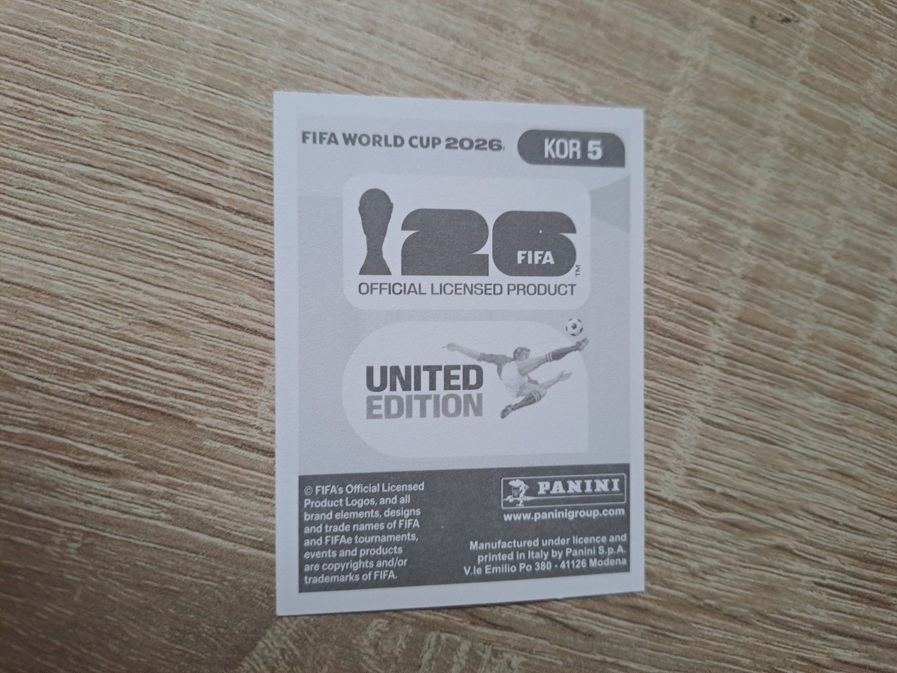 Fifa Sammelbilder & Trading cards: KOR 5 – Neu (gemäss Beschreibung) aus Pratteln von olliw 1