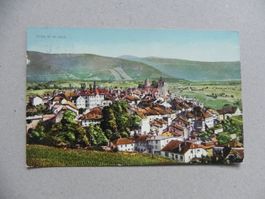 Carte Karte Orbe VD Waadt 1912