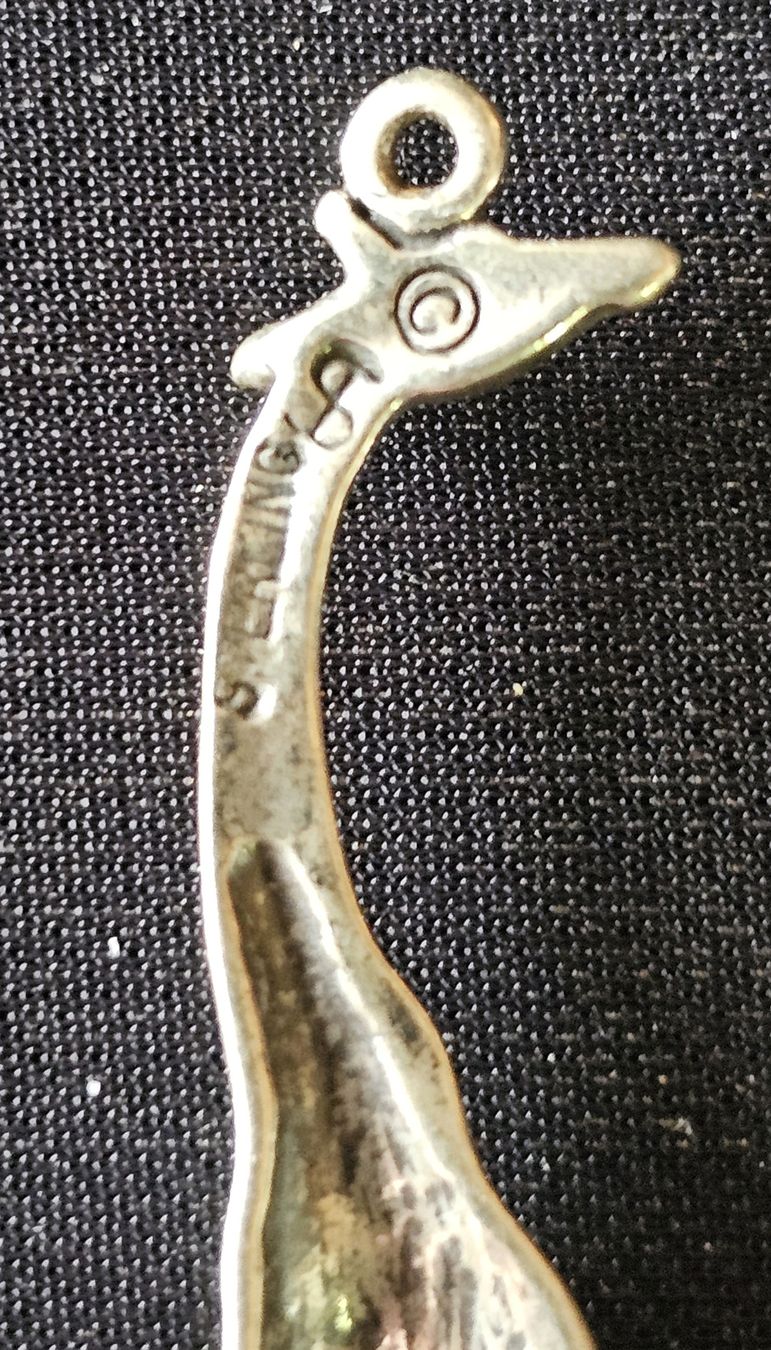 Anhänger: Anhänger Giraffe Sterling Silber 925 mit Öse  – Gebraucht aus Wangen b. Olten von ErikaK06 2