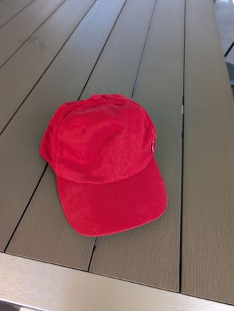 Levi's Cap, Rot, Lederband hinten, Top Zustand! 🧢😎