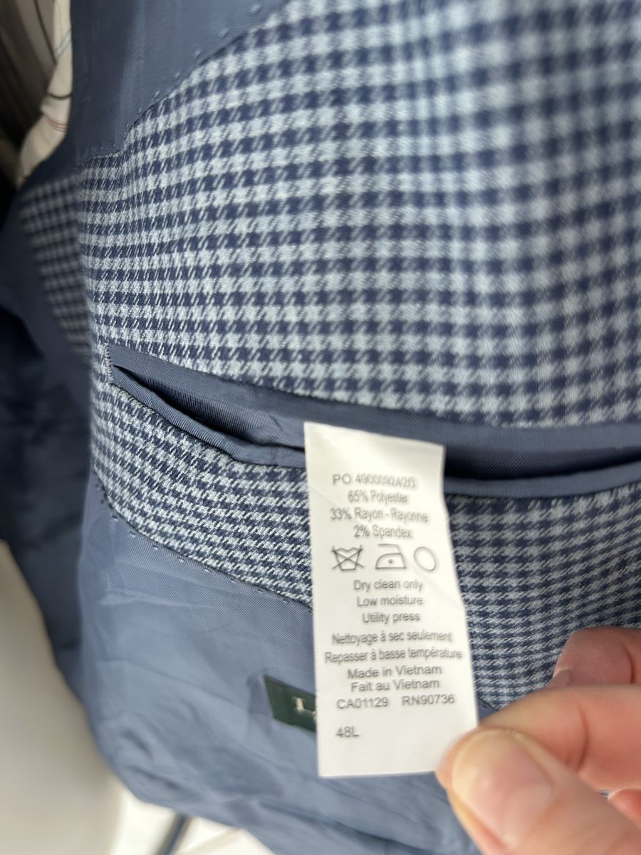 Ralph Lauren Jacken: Ralph Lauren Blazer, Men's 48L, Light Blue Check Pattern – Neu (gemäss Beschreibung) aus Saland von ele_vc96 5