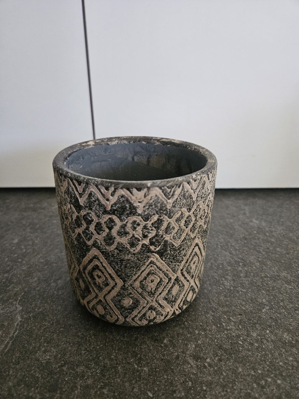 Blumentöpfe: Cache-pot à motif – Gebraucht aus Bussigny von niwa_mikan
