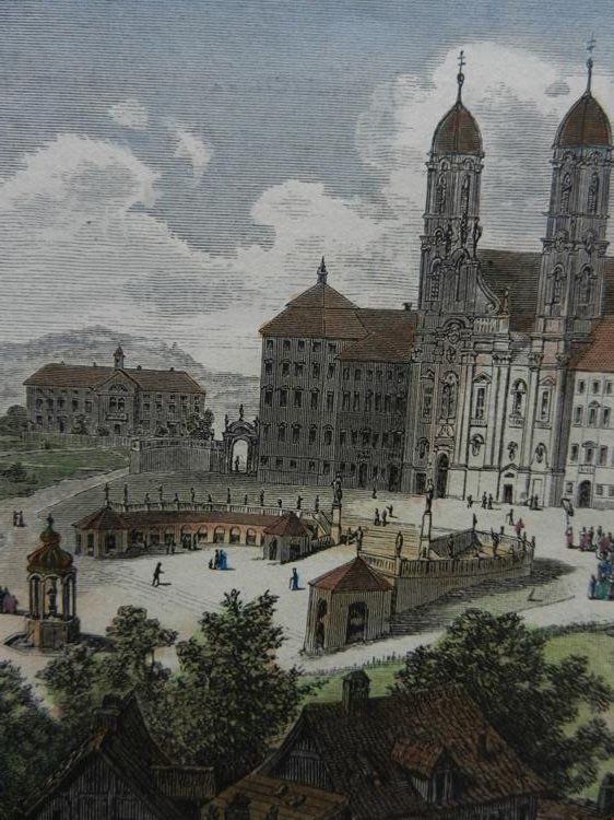 Gravures: Kloster und Kirche Einsiedeln – D'occasion à Risch par Rischli15 3