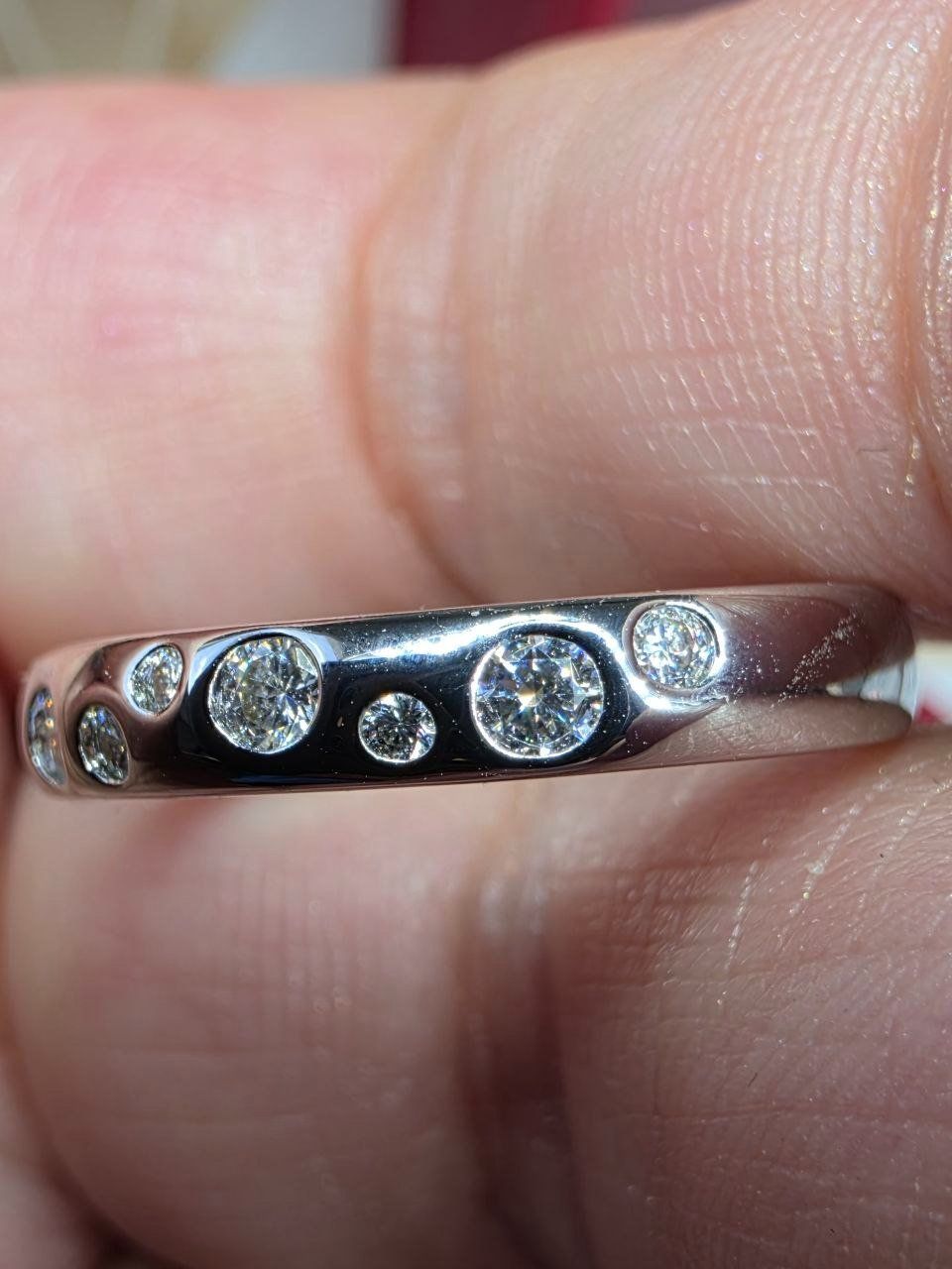 Anelli: Bague argent avec diamants de moissanite certifiés GRA – Nuovo e nell'imballaggio originale da Reconvilier venduto da Tsma67 4