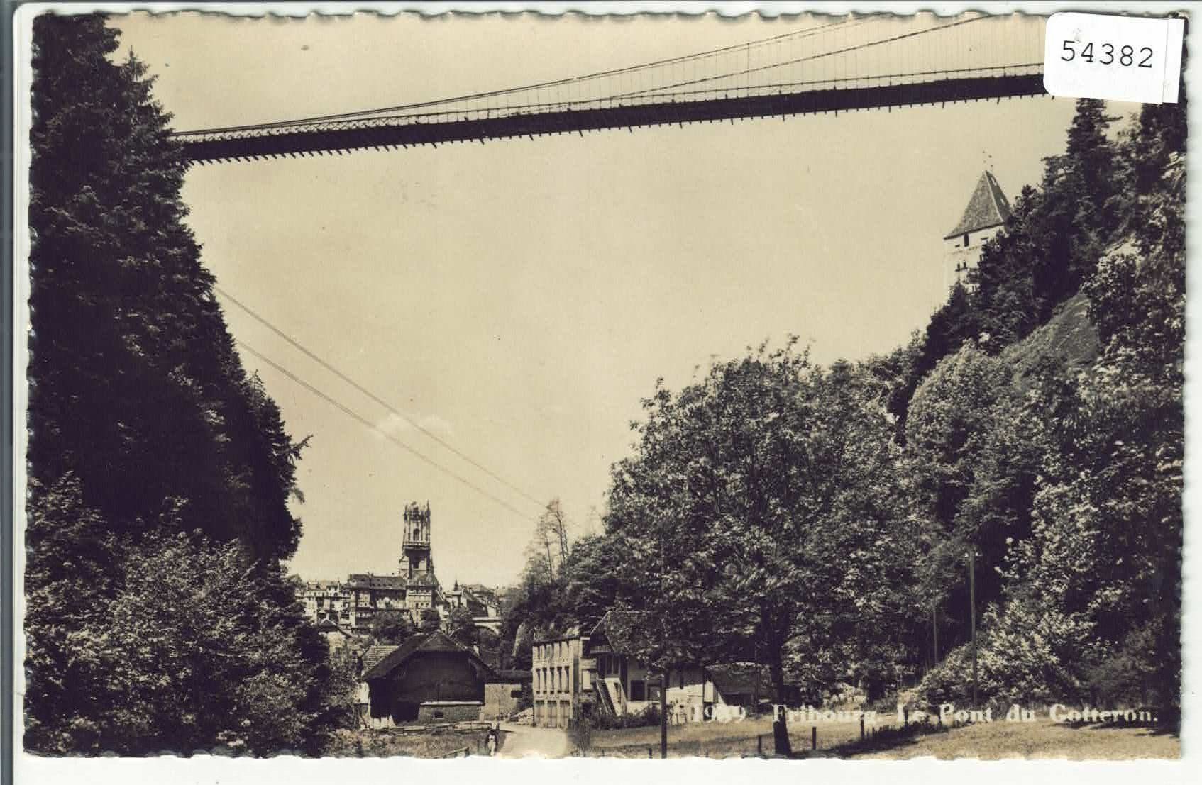 Cartoline postali: Fribourg - Le Pont du Gotteron – Usato da Ettingen venduto da Kartenplanet