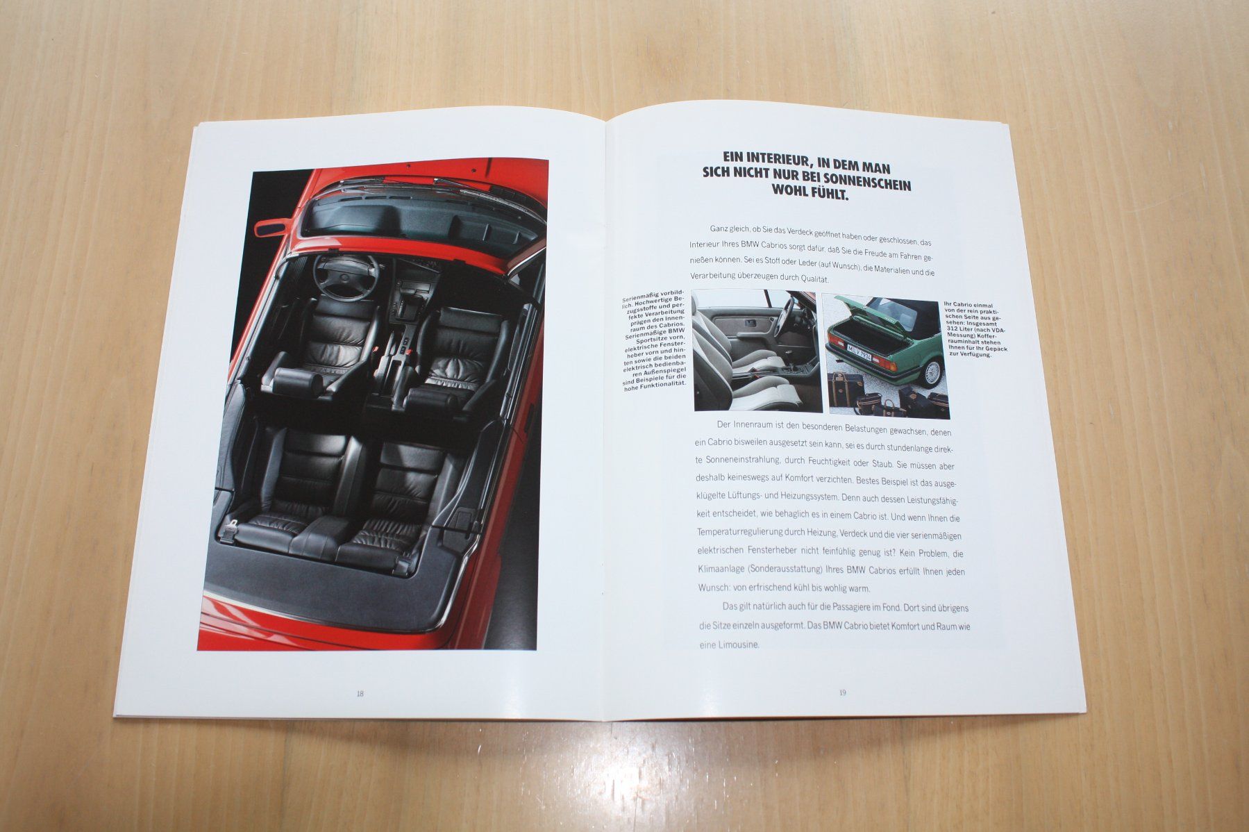 BMW Documents: BMW 3er Cabrio Prospekt 1993 – D'occasion à Wikon par erwin400 4