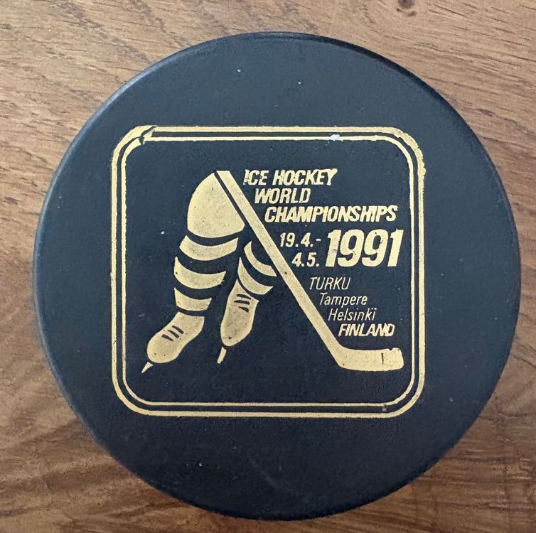 Puck World Championship 1991 Finnland (Neu (gemäss Beschreibung)) in ...