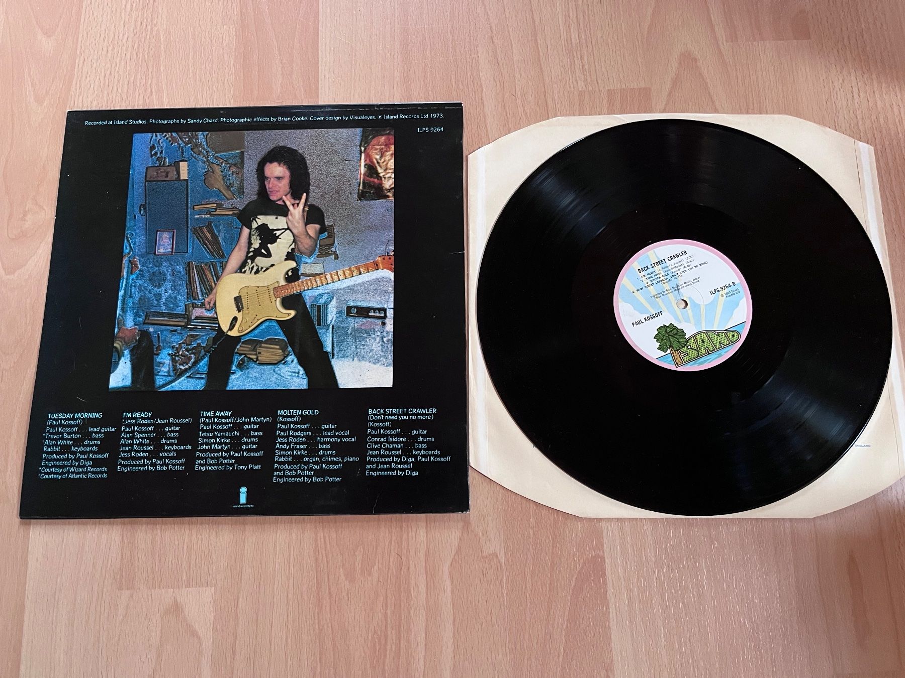 Schallplatten: Paul Kossoff - Back Street Crawler – Gebraucht aus Giebenach von Wurlitzer70 1