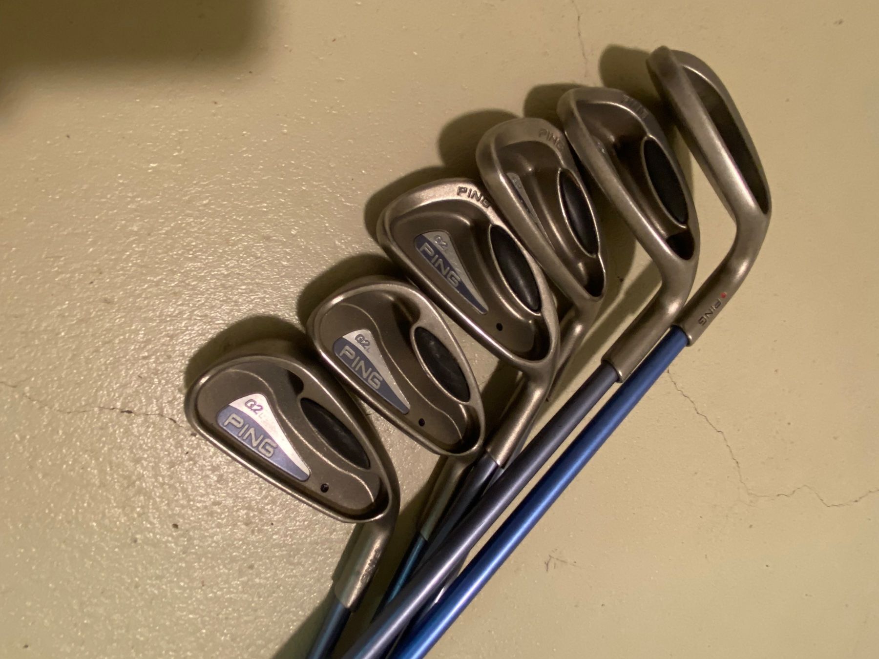 Ping Mazze & Set: Ping Golf - G2 & G5 - Ladies Half Iron Set - L-Flex - RH – Usato da Frauenfeld venduto da golfdude 9