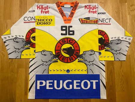 ORIGINAL SC BERN # 96 DUBÉ TRIKOT SCB 2004/05 XL