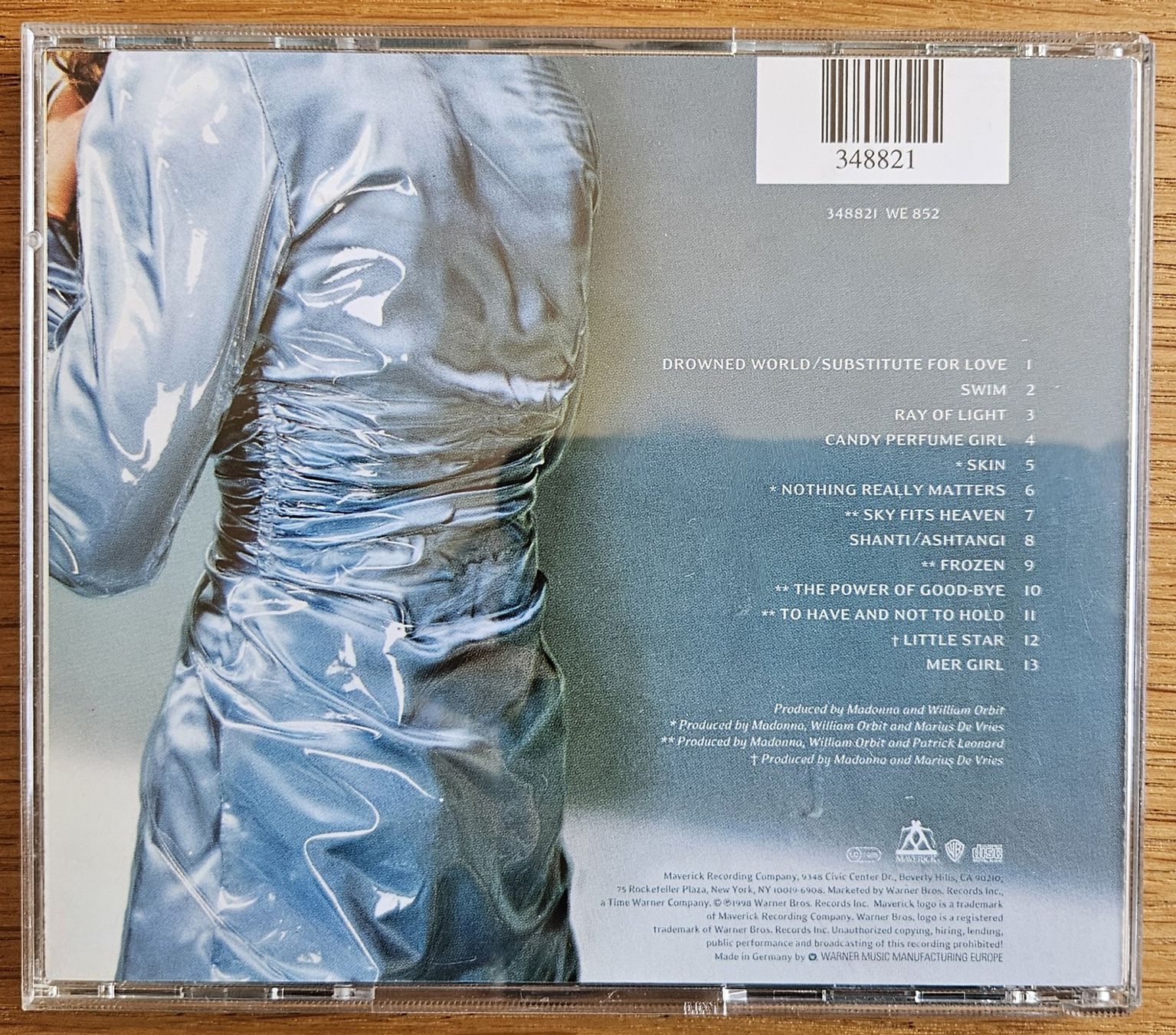 CD: CD Madonna: Ray of Light – Usato da Schaffhausen venduto da asyouwestley 2
