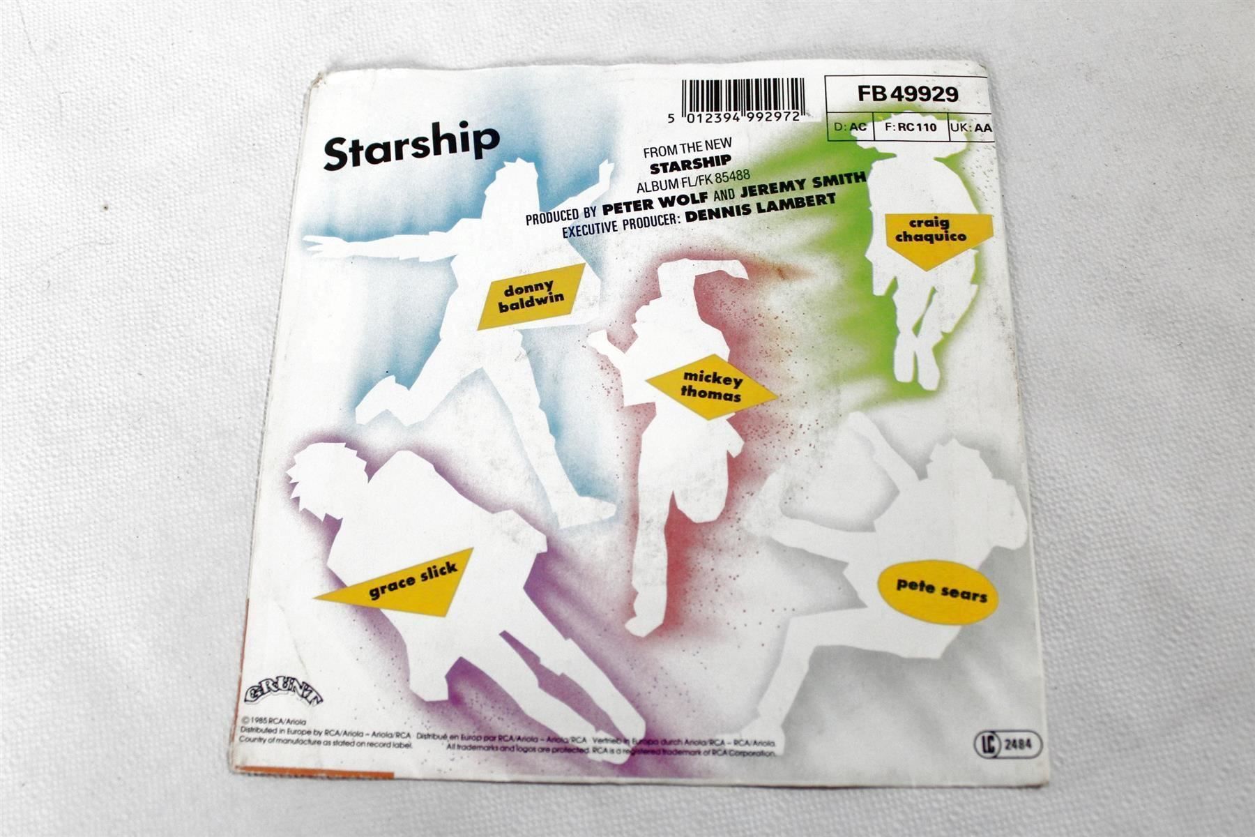 Dischi in vinile: STARSHIP: ..Built This City FEHLPRESSUNG – Usato da Bern venduto da vinyl-heaven 2