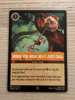 When You Need Help, Just Call 32 EN Disney Lorcana Wilds 12
