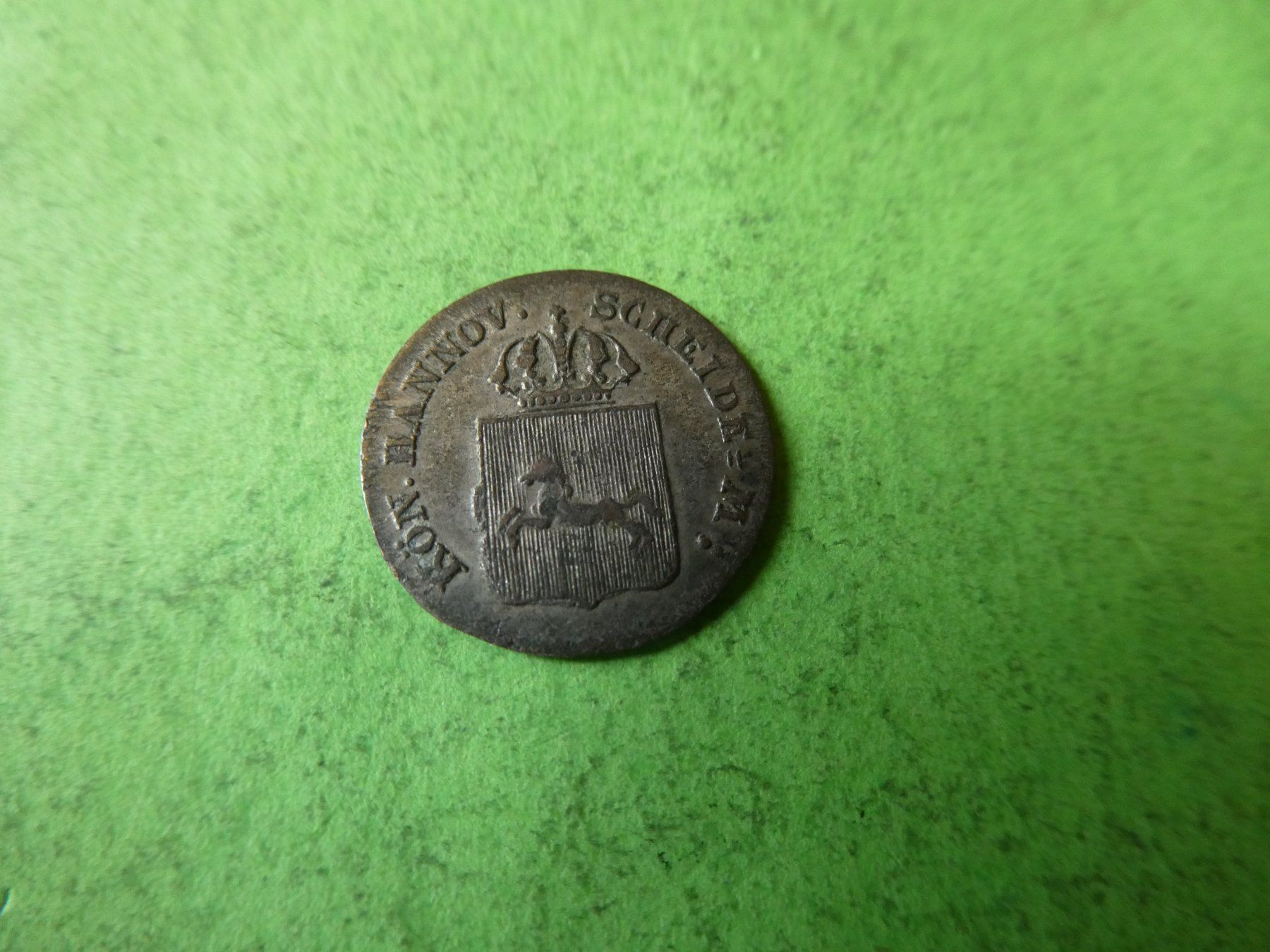 Toutes les monnaies: Hannover 1841, 4 Pfennig – D'occasion à Hinterforst par Rohusri