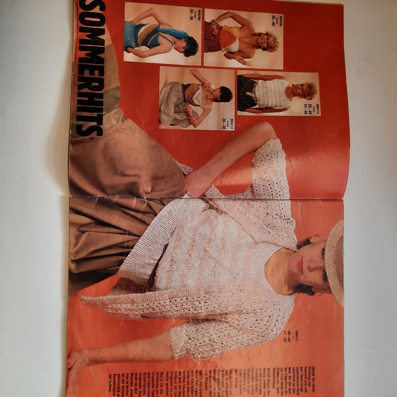 Riviste & Magazine: Strickheft Burda - Super Sommermaschen von 1983 – Usato da Nottwil venduto da mar_jqm7 4