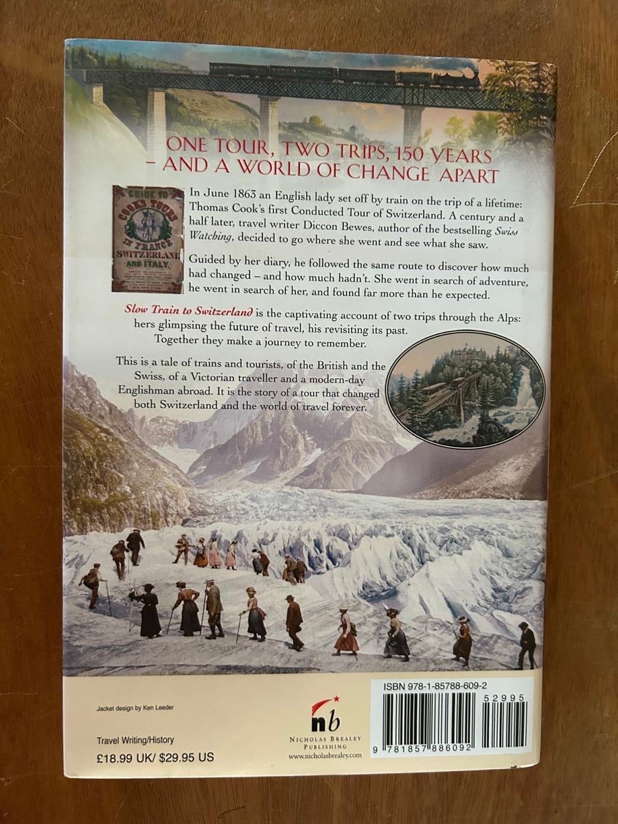 Libri: Slow Train to Switzerland, Diccon Bewes – Usato da Zürich venduto da WWehrle 1