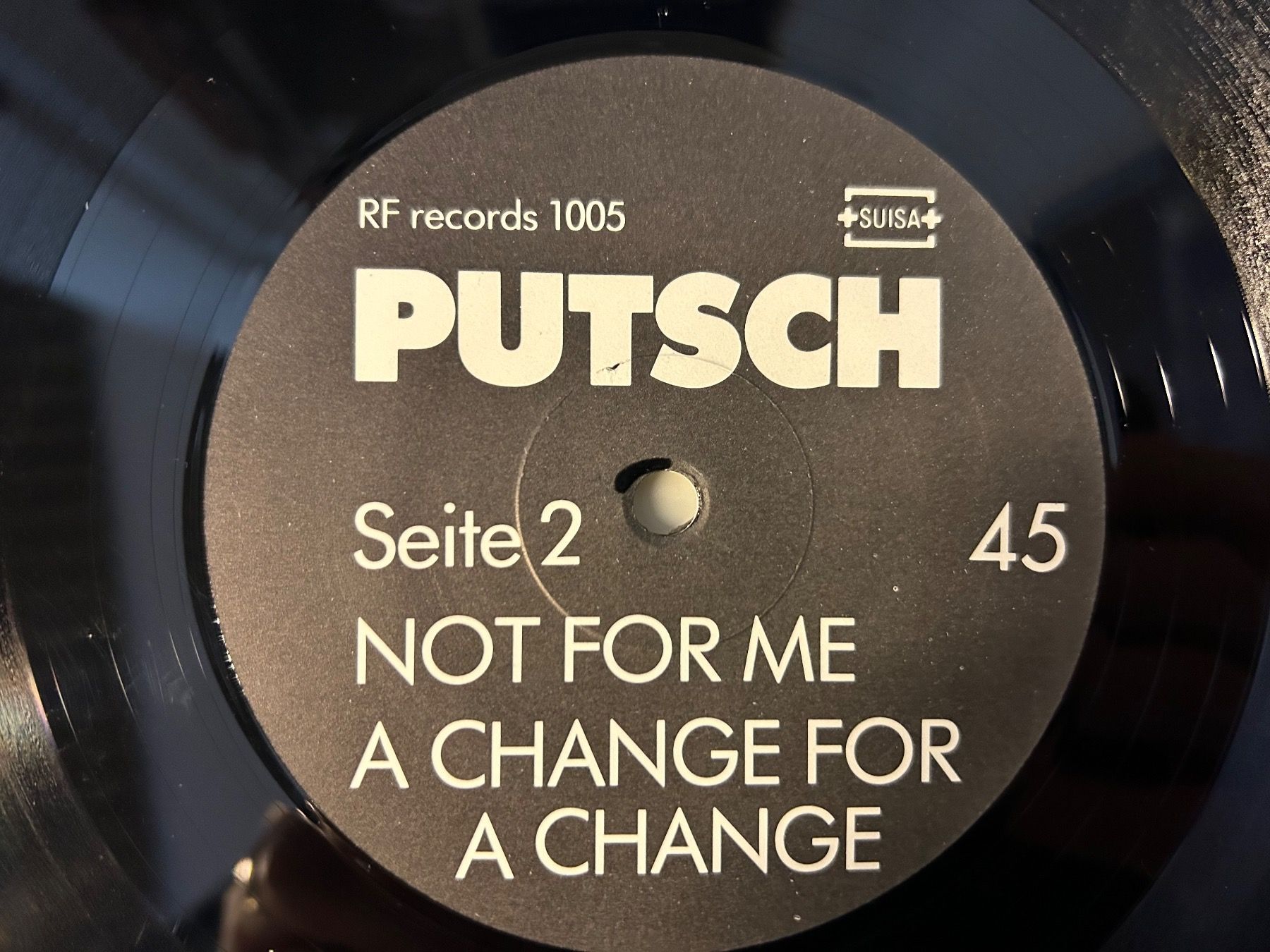 Vinyles: Putsch - "Geniess es nicht" seltene  Schweizer Maxi – D'occasion à Aesch BL par BlueMusicRecords 4