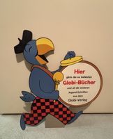rarer Globi Comic Buch Werbeaufsteller 1952, Trommler, top